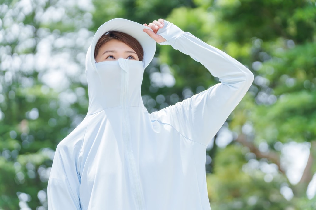 防水・撥水・UV加工の衣類は効果が薄い場合も