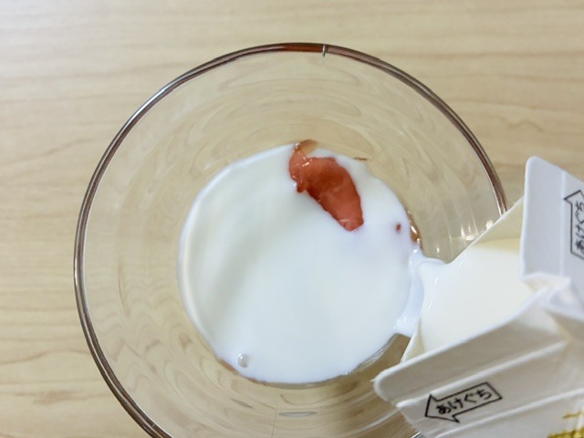いちごジャムドリンク