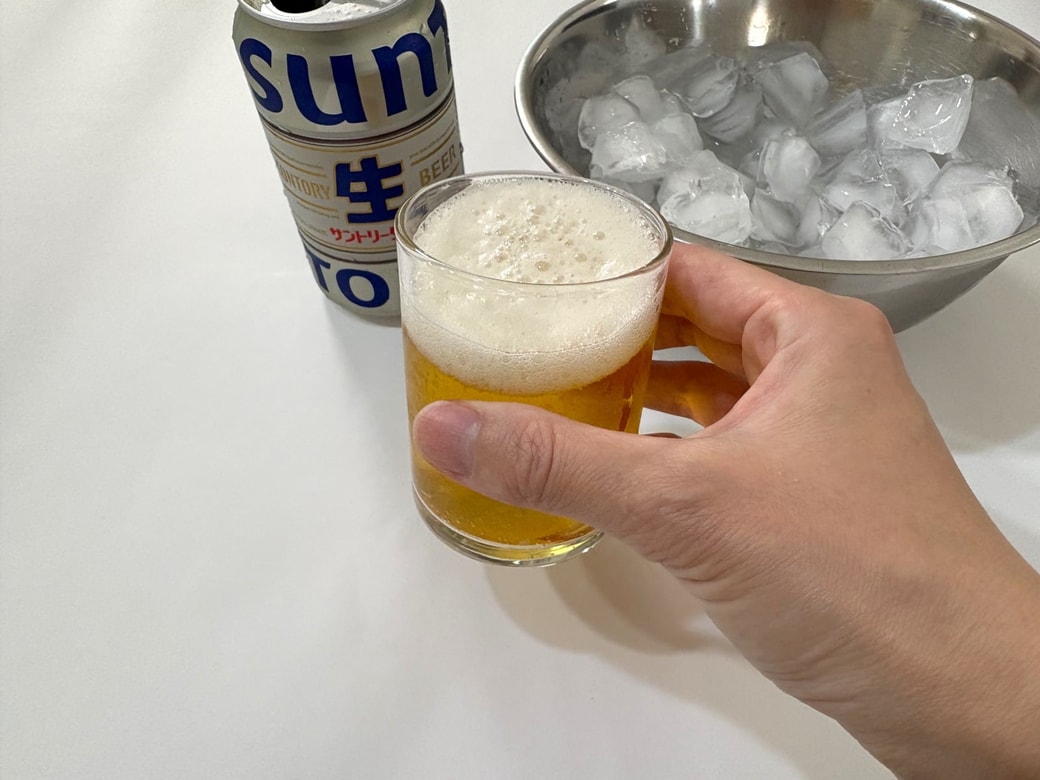 すぐに冷たい状態が楽しめる