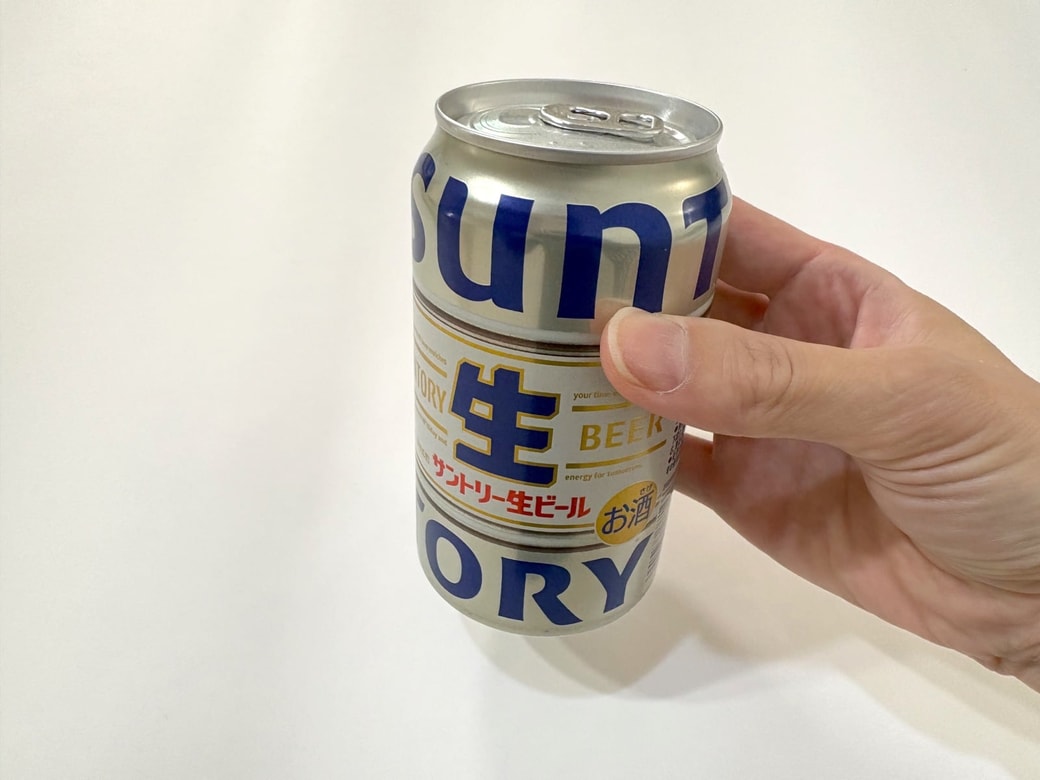 冷やし忘れた缶ドリンク