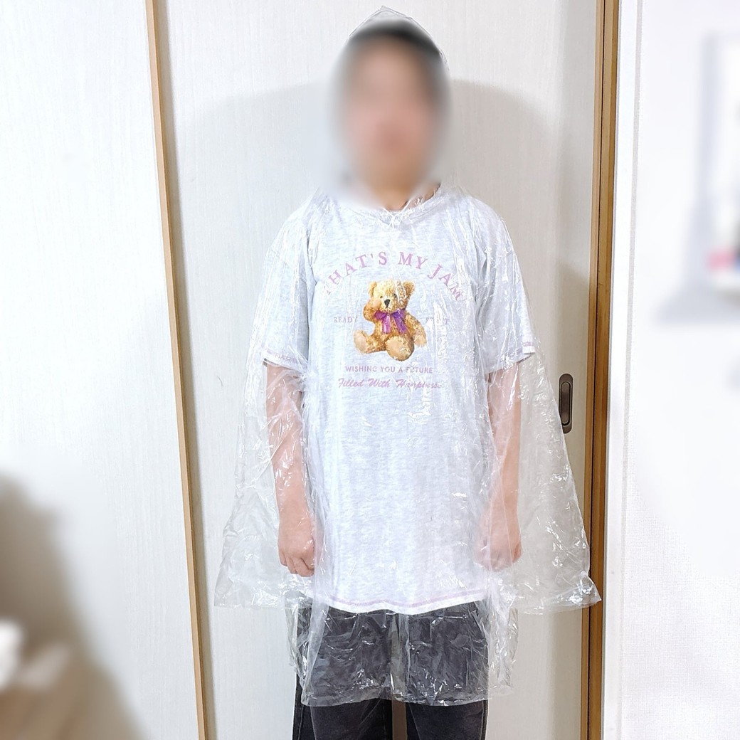 158cmの小6長女が着てみた