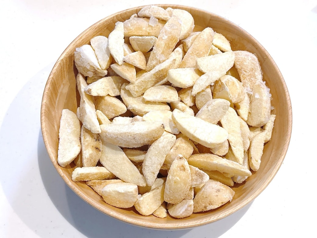 1kgのポテトの山は圧巻