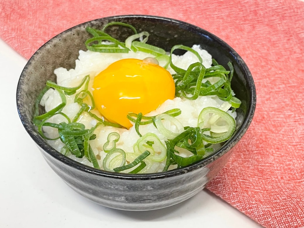 鶏ガラだし茶漬け風卵かけご飯