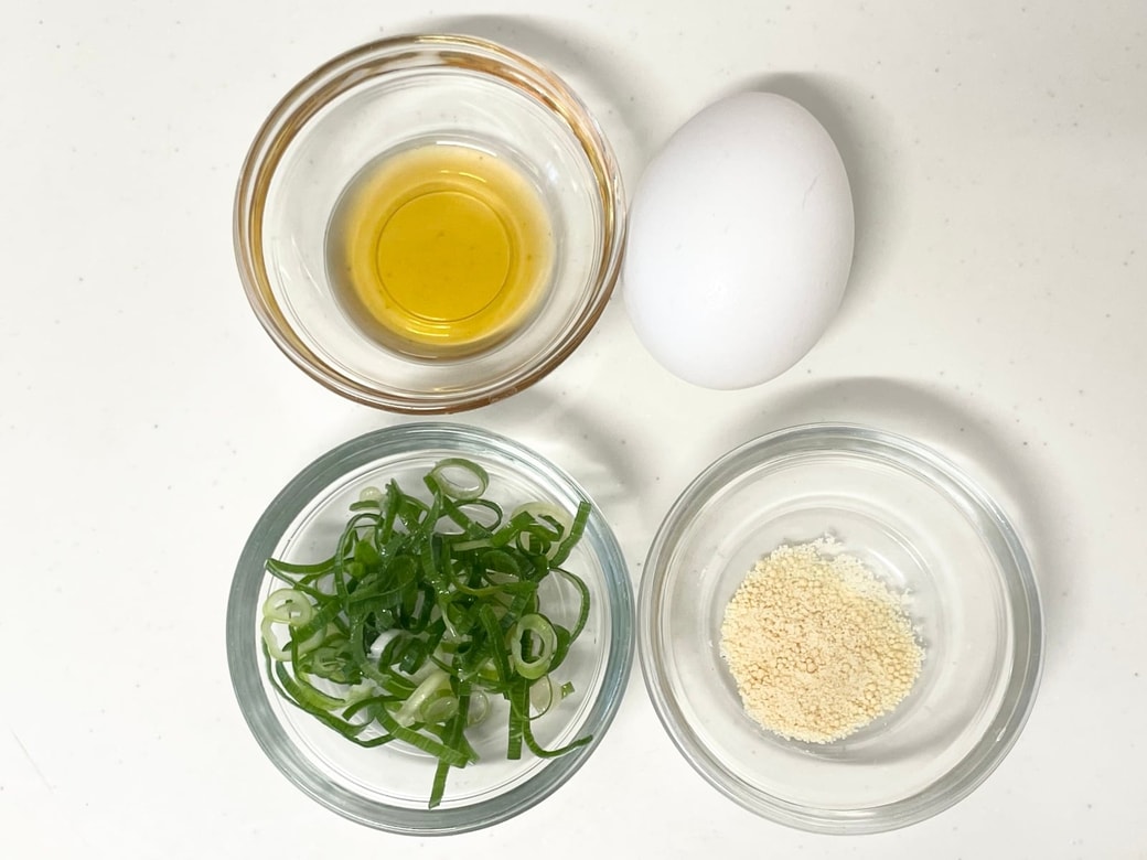 鶏ガラだし茶漬け風卵かけご飯