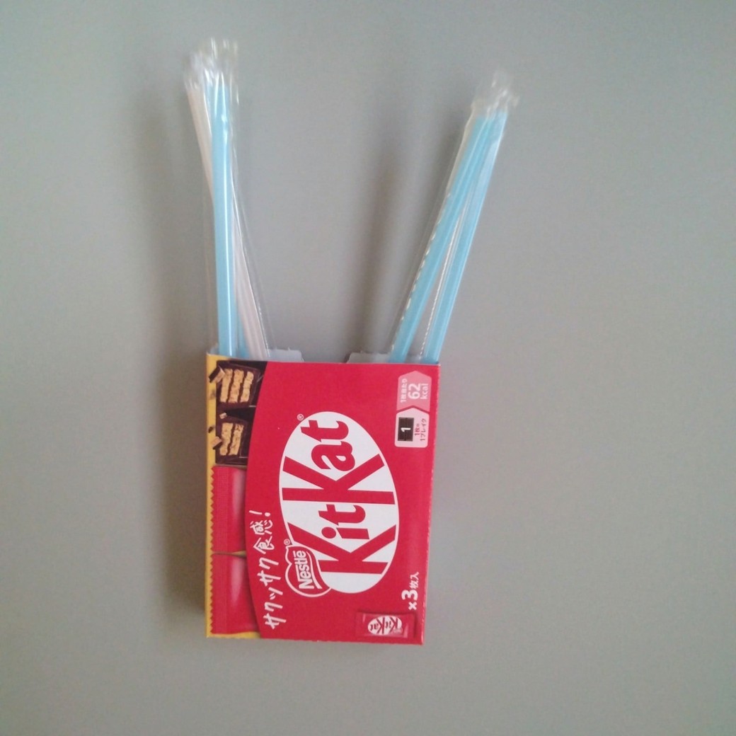 キットカットの空き箱”が冷蔵庫で活躍する…？「ぴったり！」「想像より