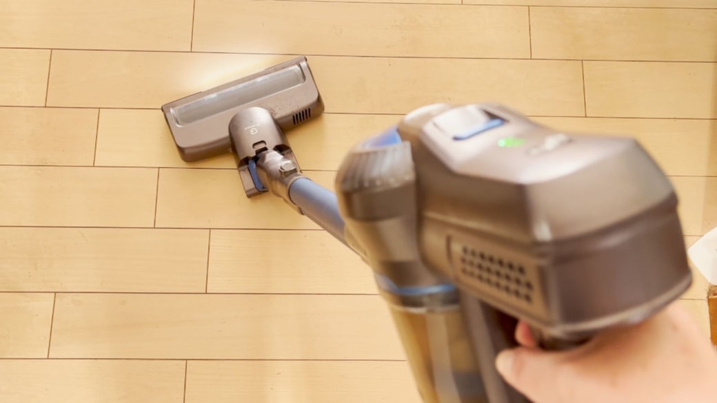 掃除後は掃除機もスムーズ