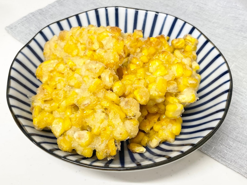 とうもろこしのかき揚げ