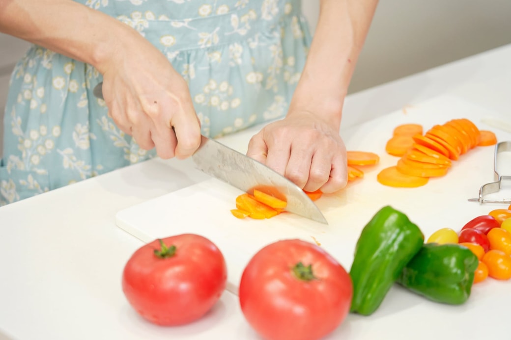 2.野菜を切っておく