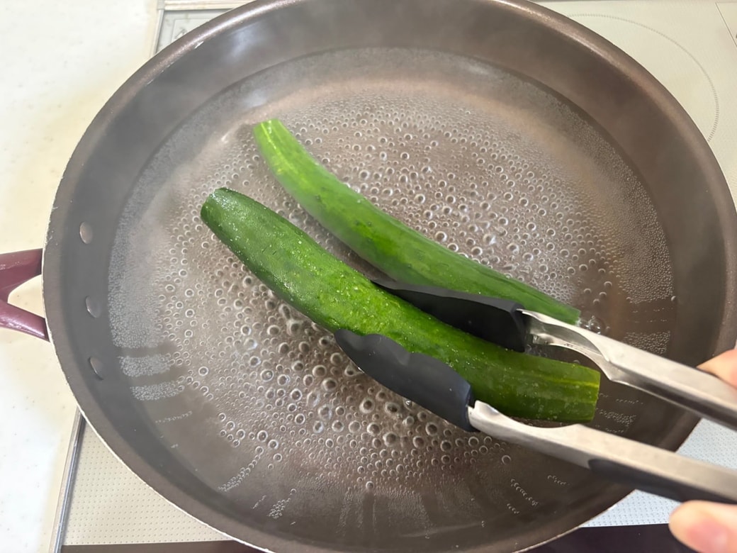 茹ですぎないように注意する