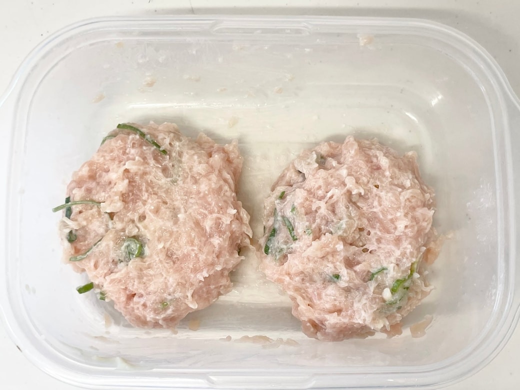 しょうが香る鶏つくね