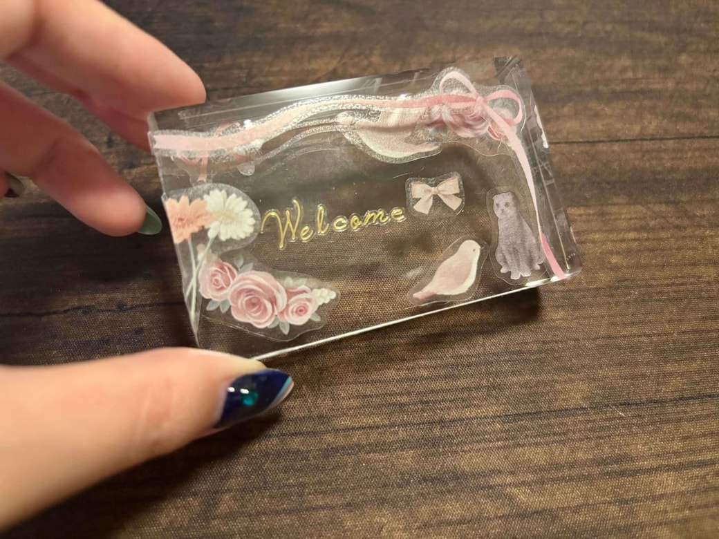 ウェルカムボードが完成