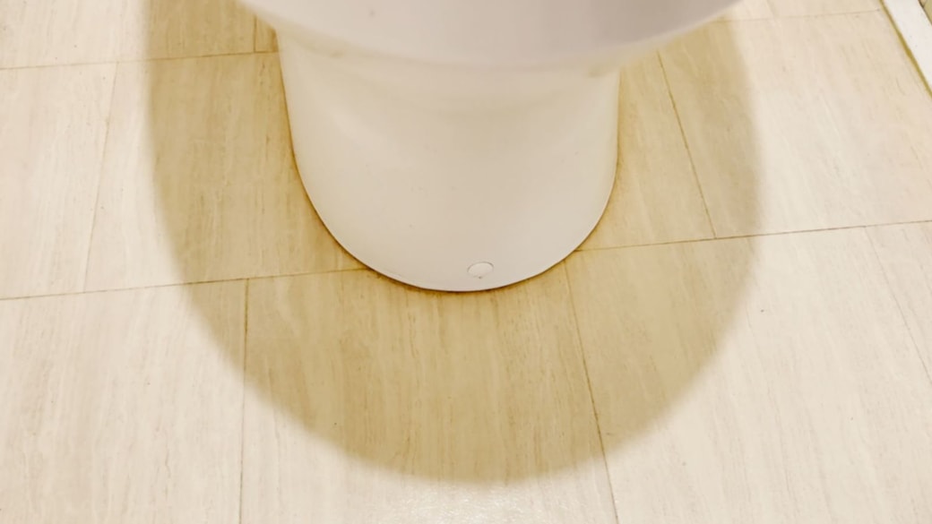 トイレの根元まわり
