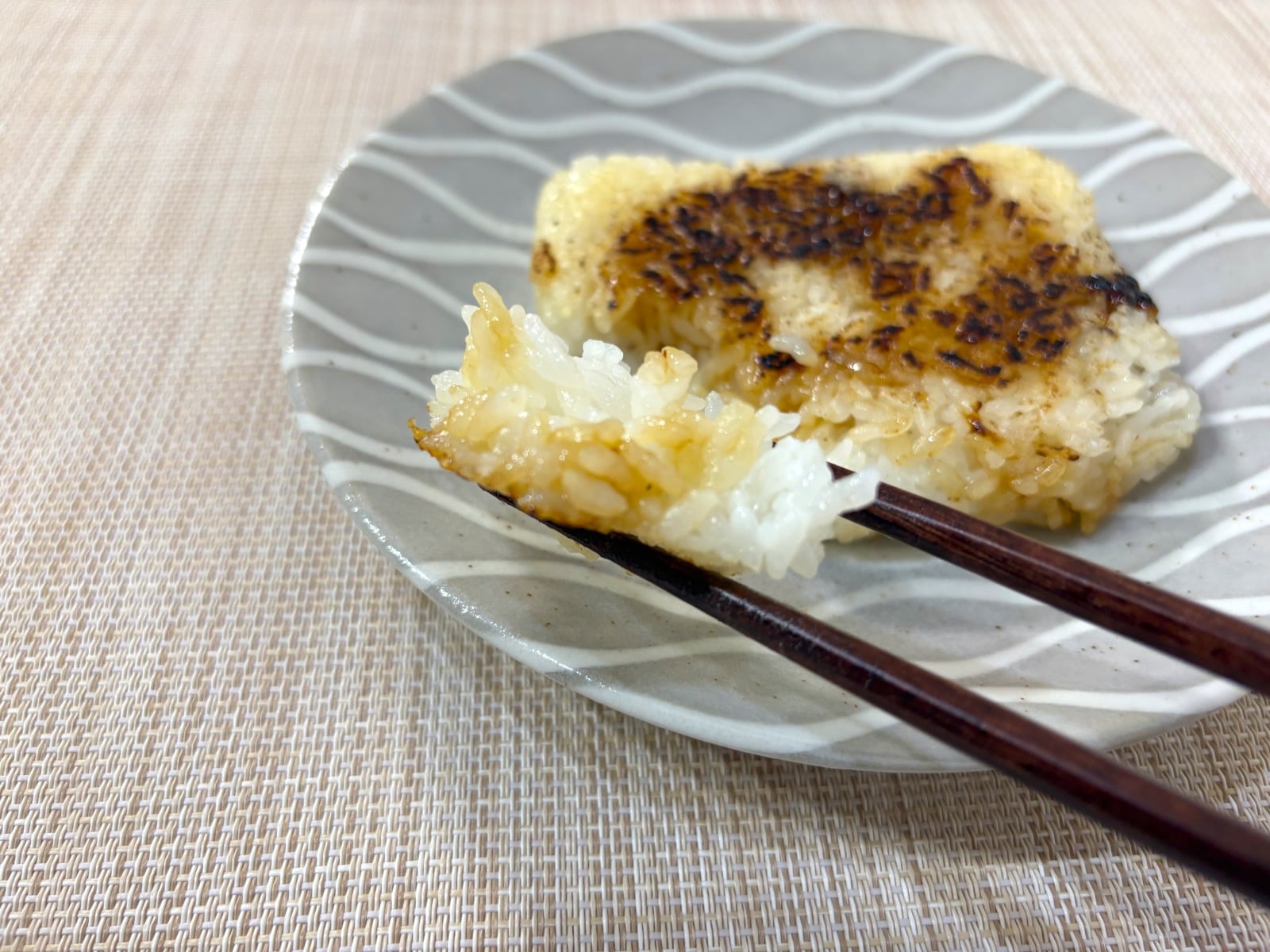 香ばしい香りのカリもち食感がおいしい