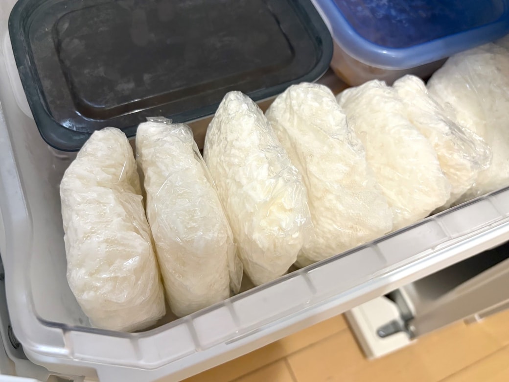 溜まりがちな冷凍ご飯