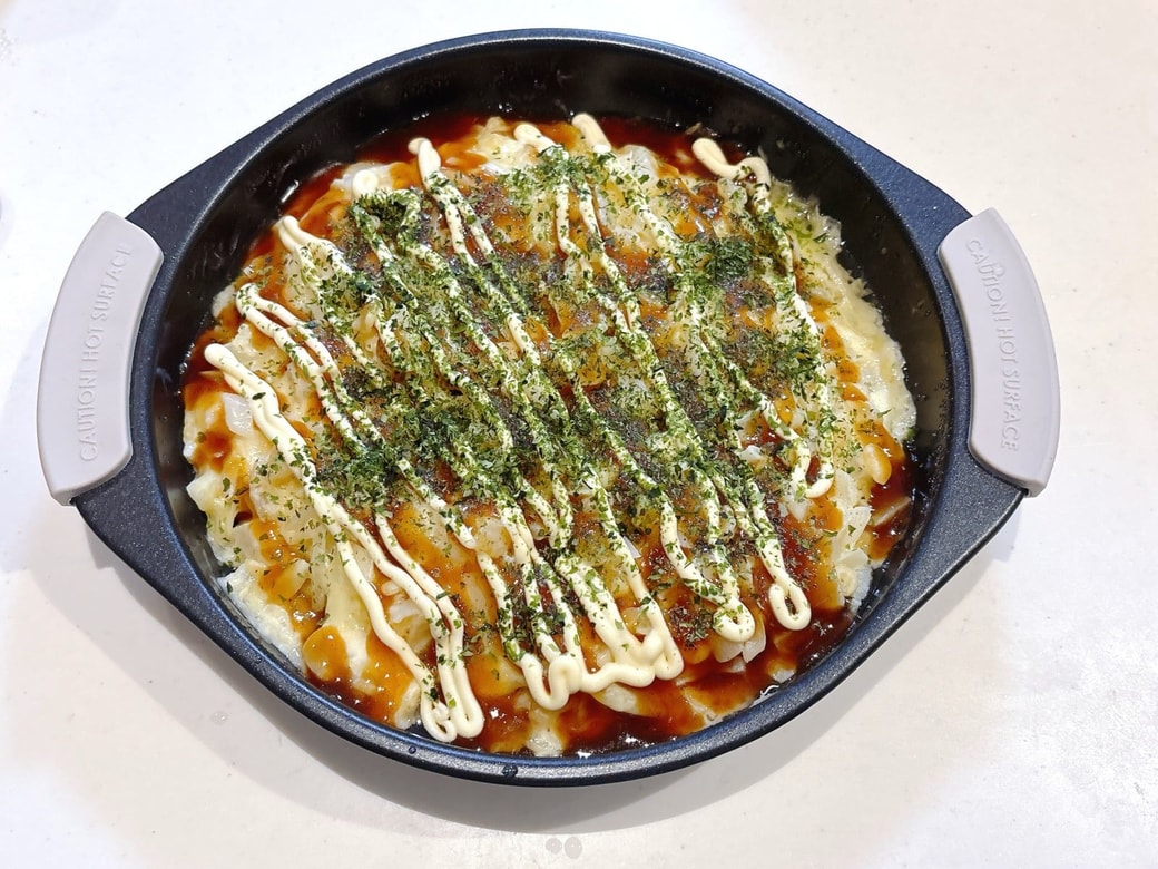 1.玉ねぎのお好み焼き