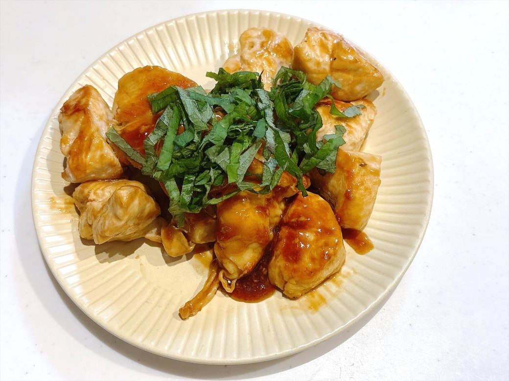 1.鶏の青じそ照り焼き