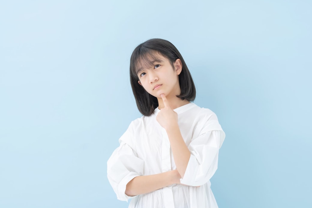考える子ども