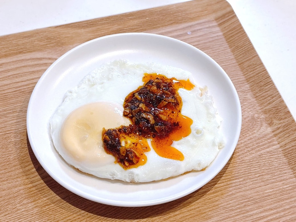 ほどよい辛味が加わっておいしい