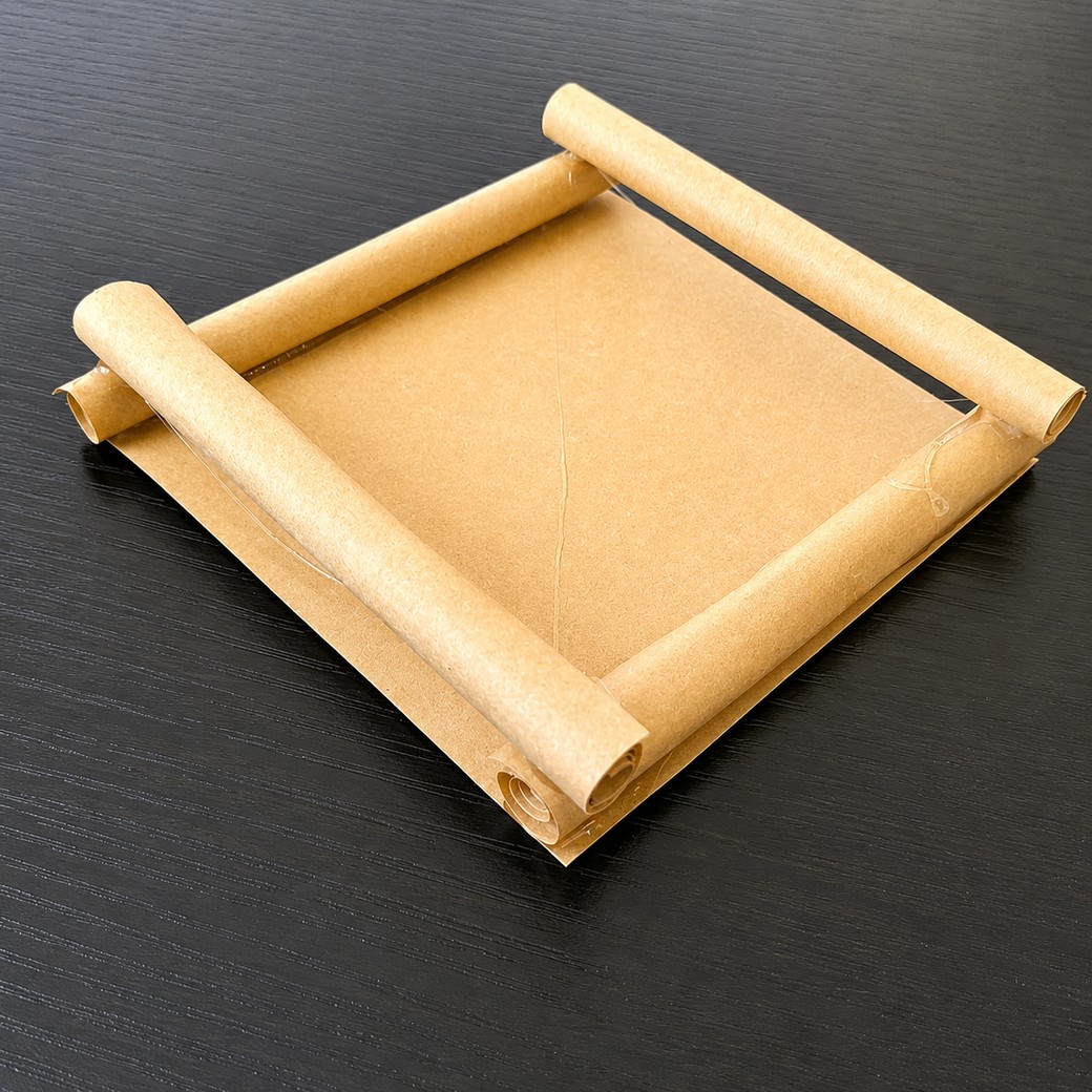 ふせんで作ったペン立て