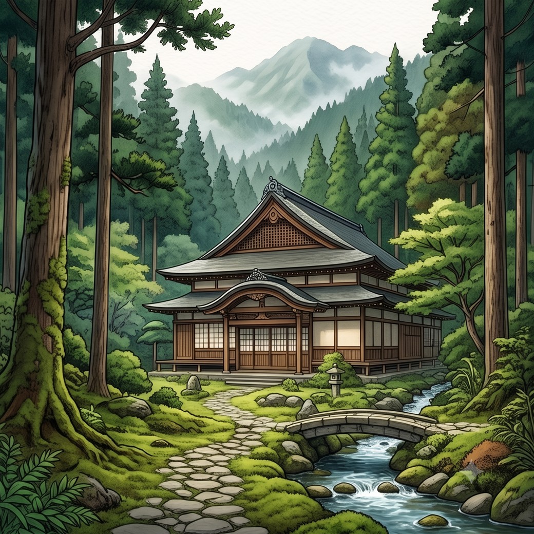 山奥の一軒宿