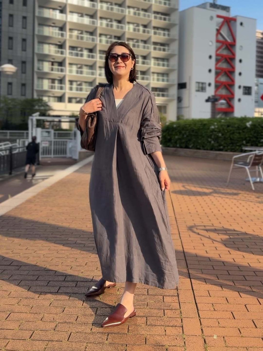カジュアルだけど上質感もある、大人の夏コーデ。
