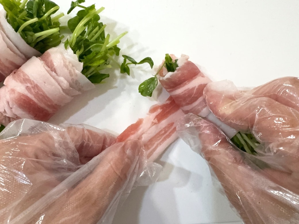 少しきつめに巻く
