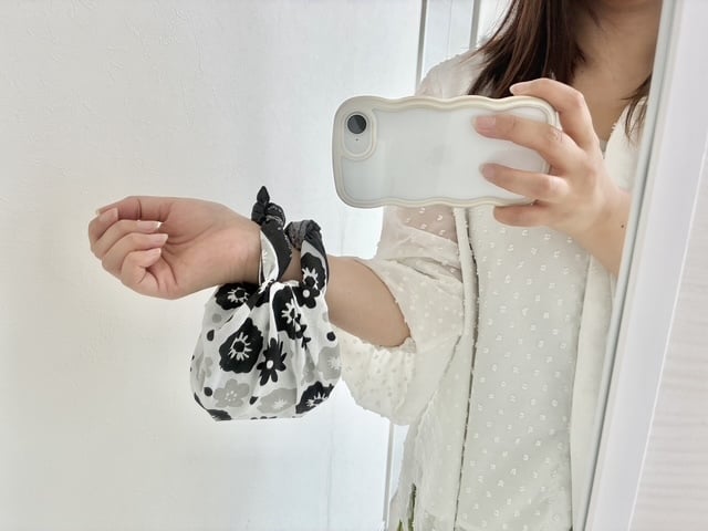 持ち運びにも便利なミニバッグが完成