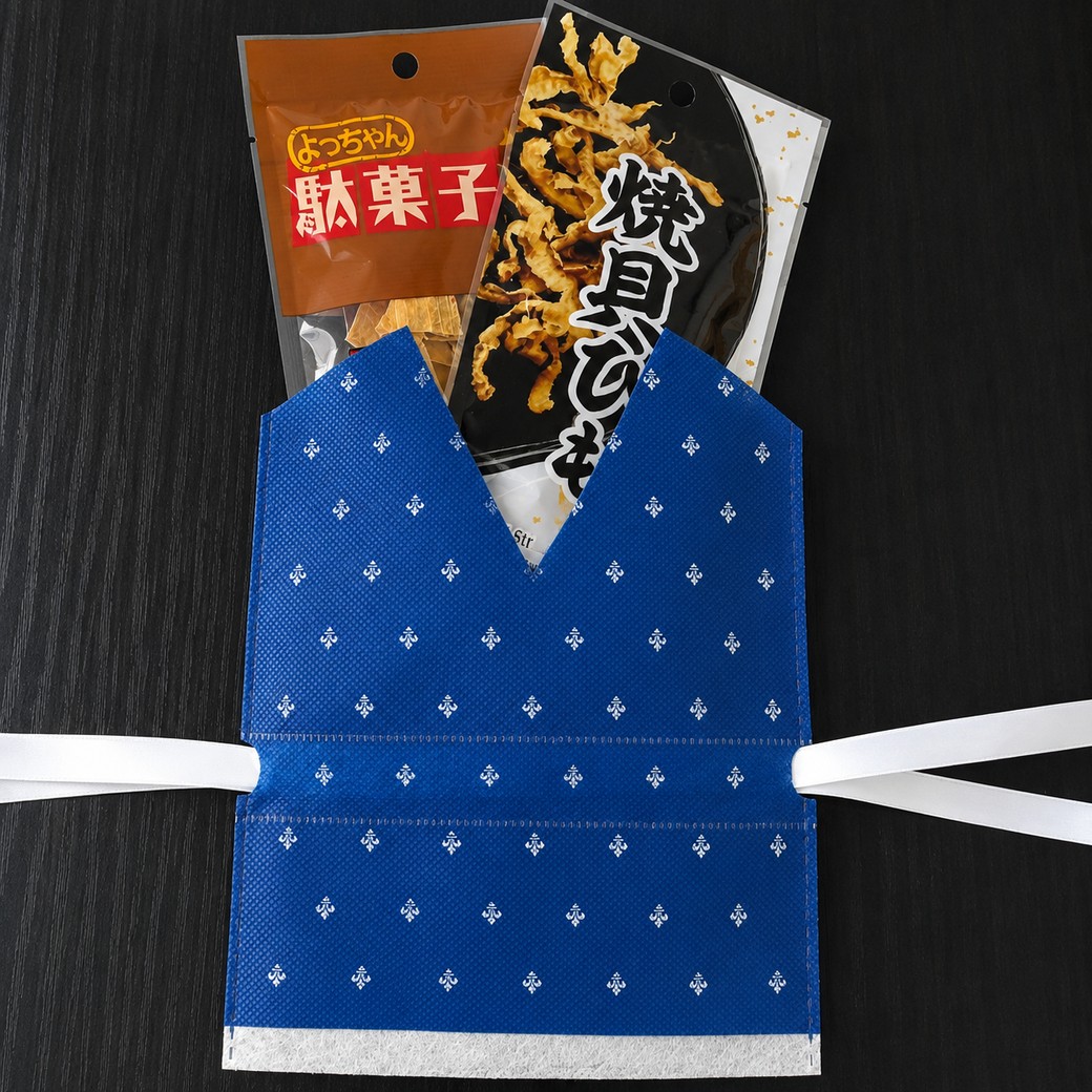 ギフトバッグとおつまみ