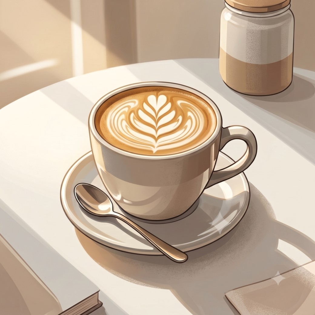 カフェラテ