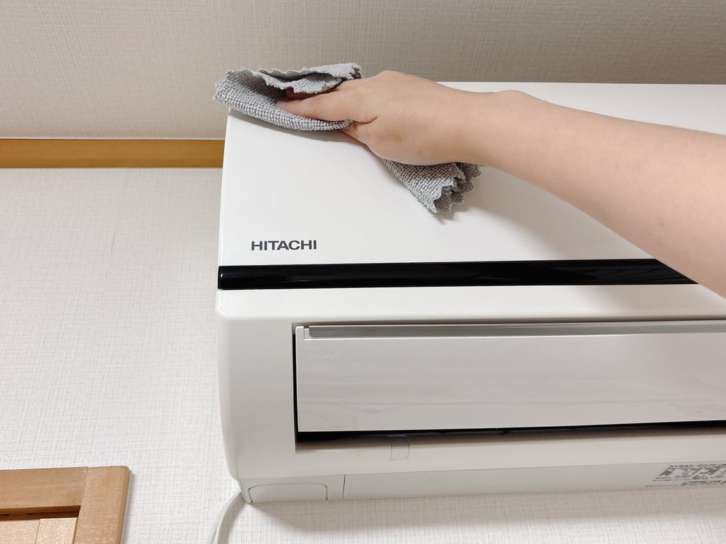 くまなく拭いたらお手入れ終了