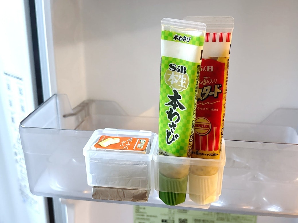 チューブ調味料の収納としても使える