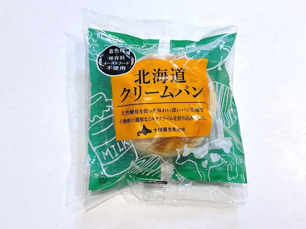 ダイソー「北海道クリームパン」