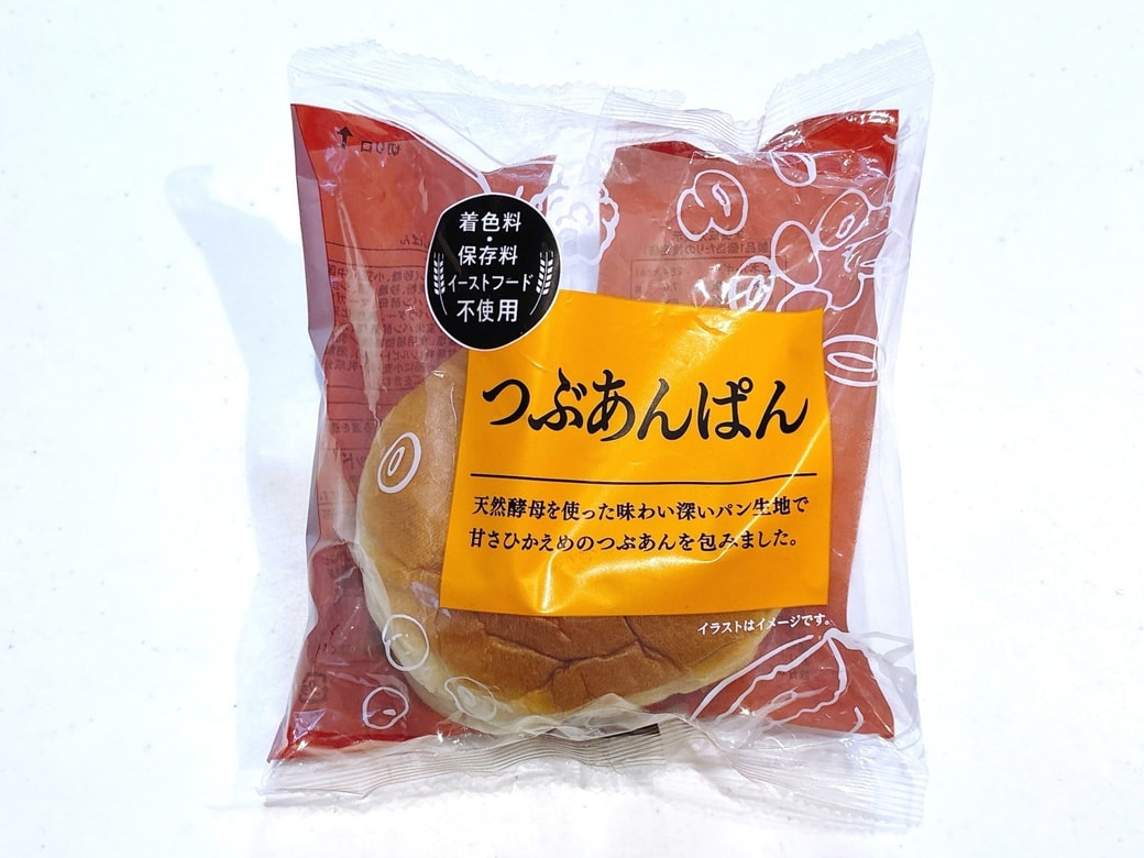 ダイソー「つぶあんぱん」