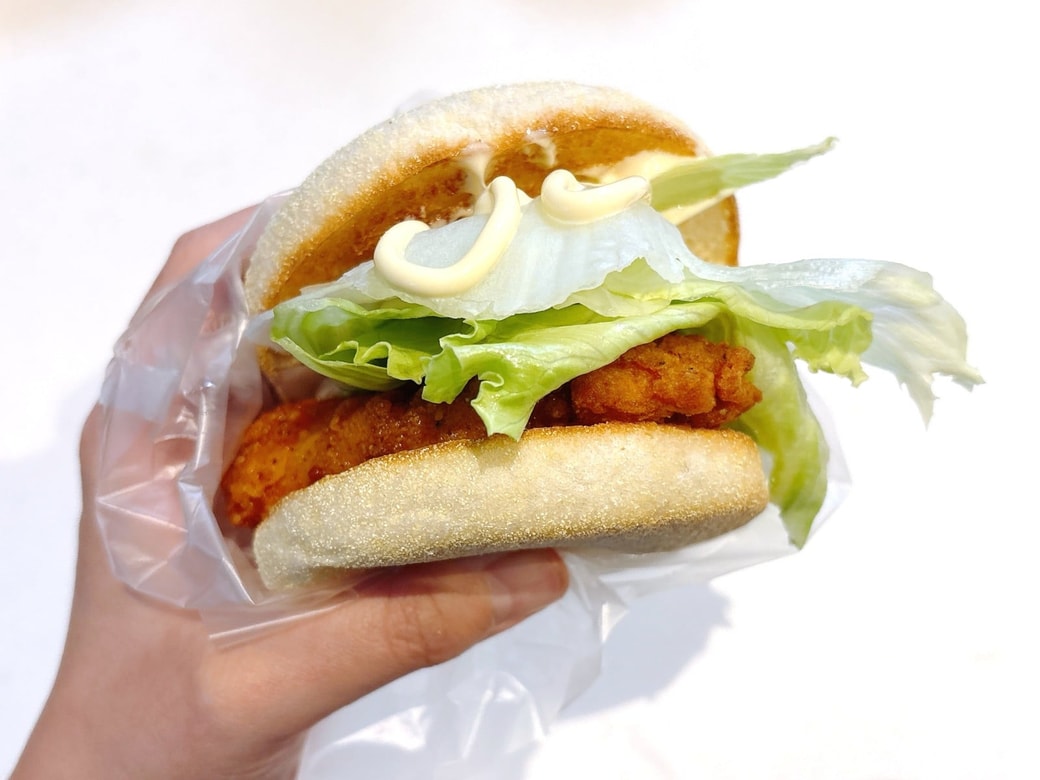 ケンタッキーのチキンフィレサンドにも負けないおいしさ