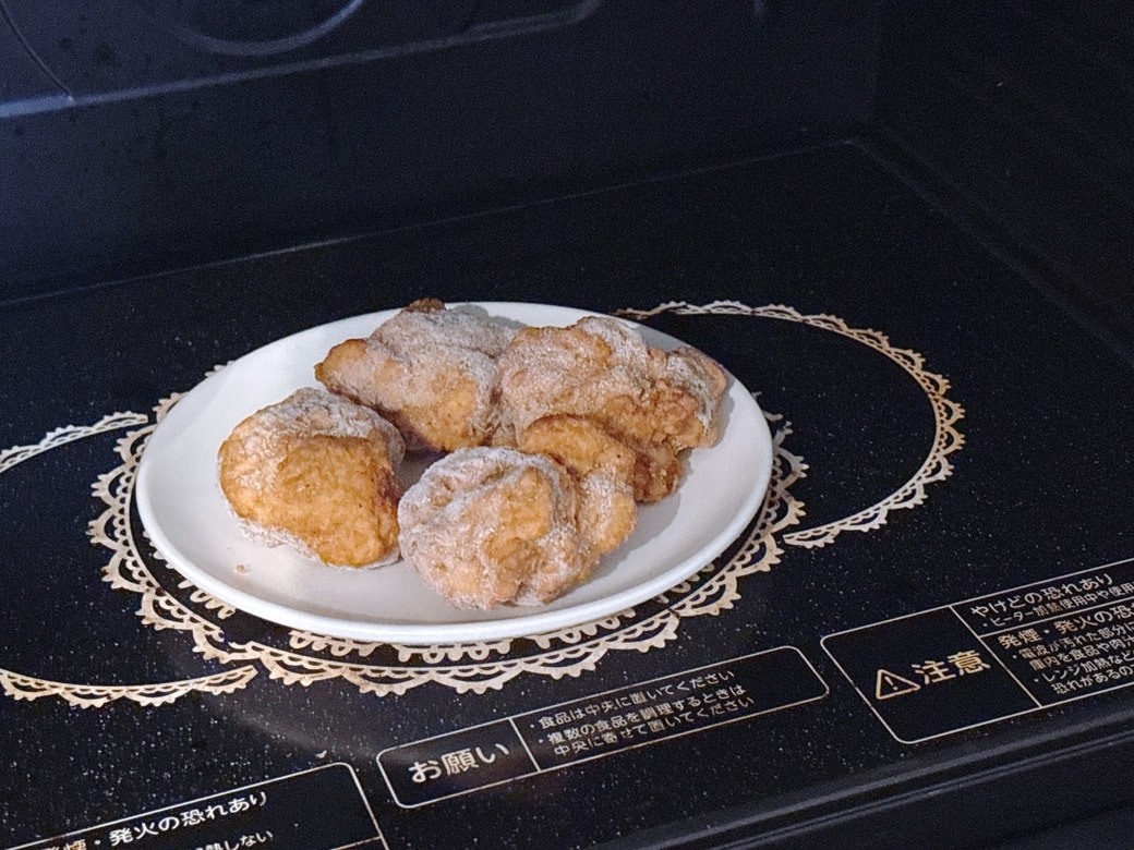 電子レンジで温める