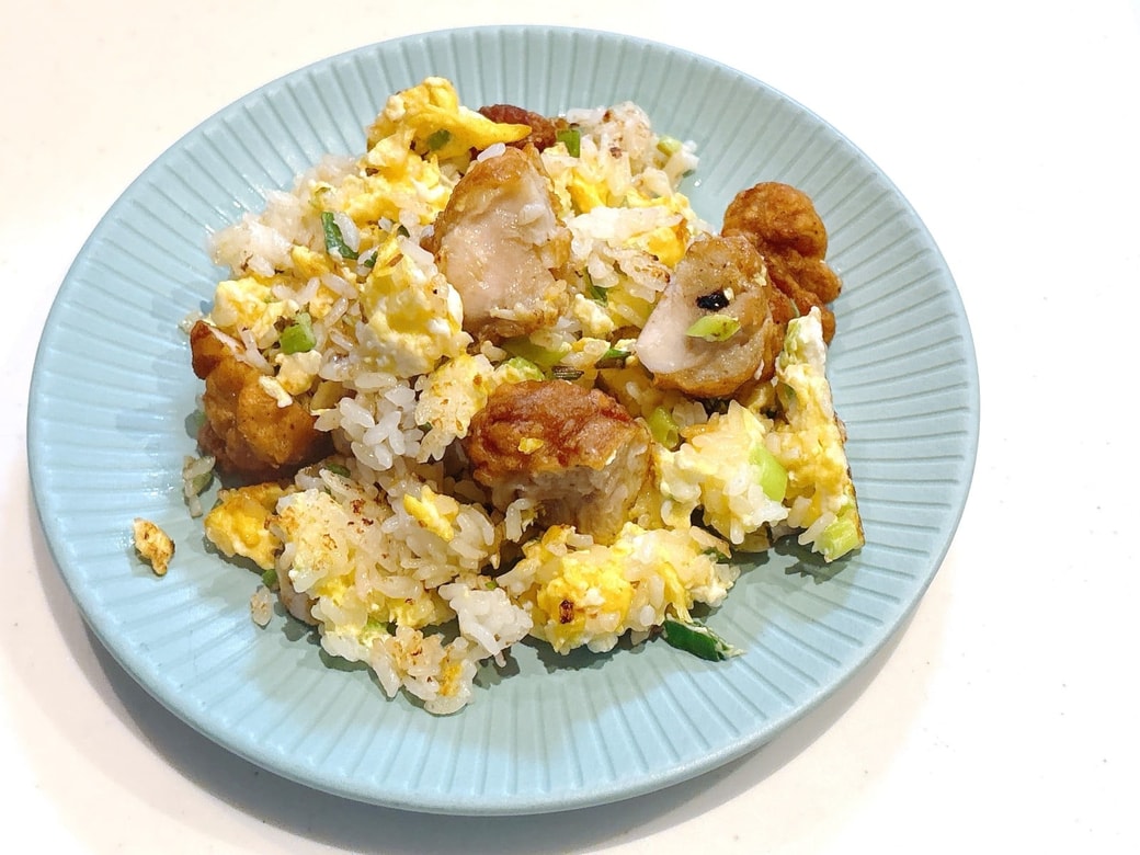 からあげの味がしっかりついているので、味が決まる