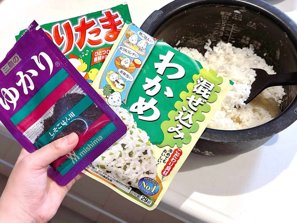 ふりかけをかけても◎