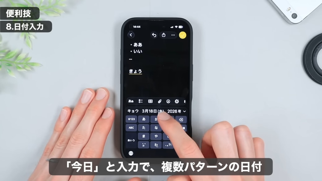 月日や年月日