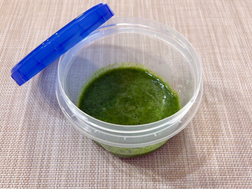 冷凍保存するなら「豆苗ペースト」