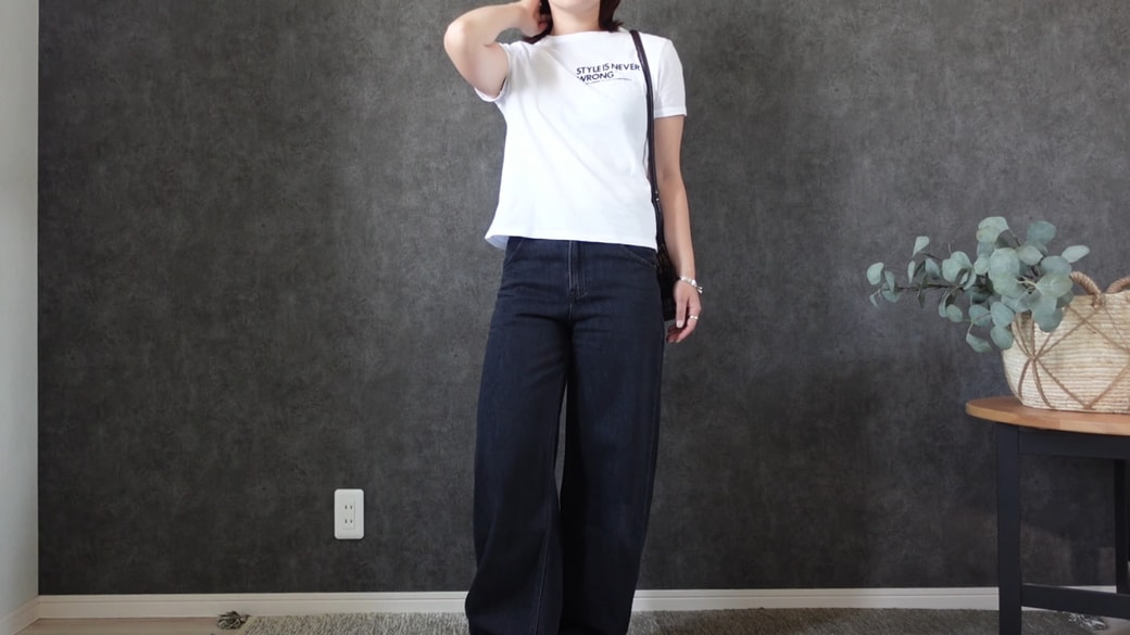 Tシャツの大人カジュアルコーデ