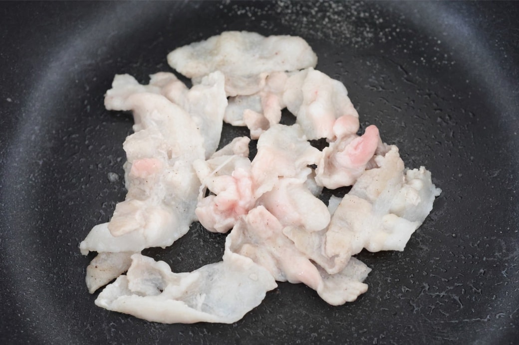 「豚肉としば漬けのおにぎり」
