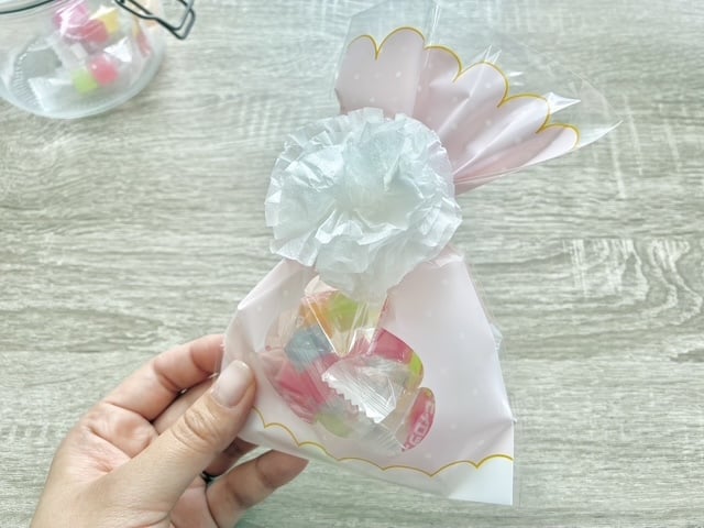 繊細でふんわりとした「かわいいお花」が完成！