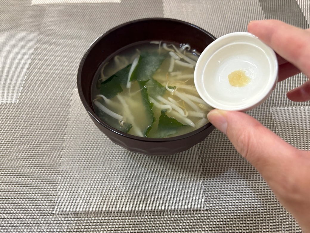 ちょこんと付ける程度でOK