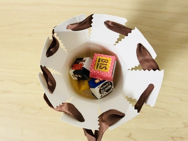 紙コップアレンジ作り方