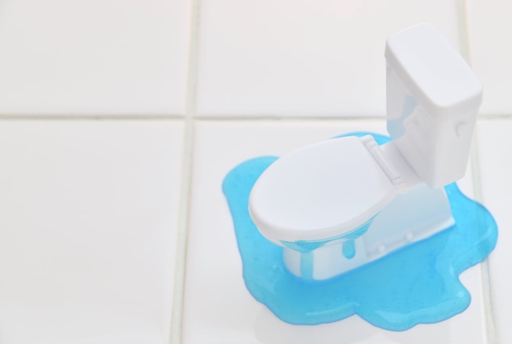 危険なサインその1.水漏れが起きている