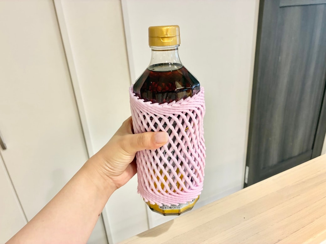 ベタつきやすいオイルボトルの滑り止め・汚れ対策に