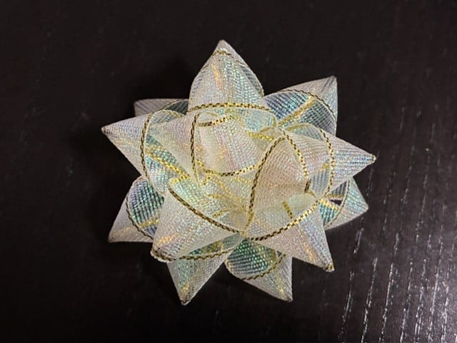 花リボン完成品