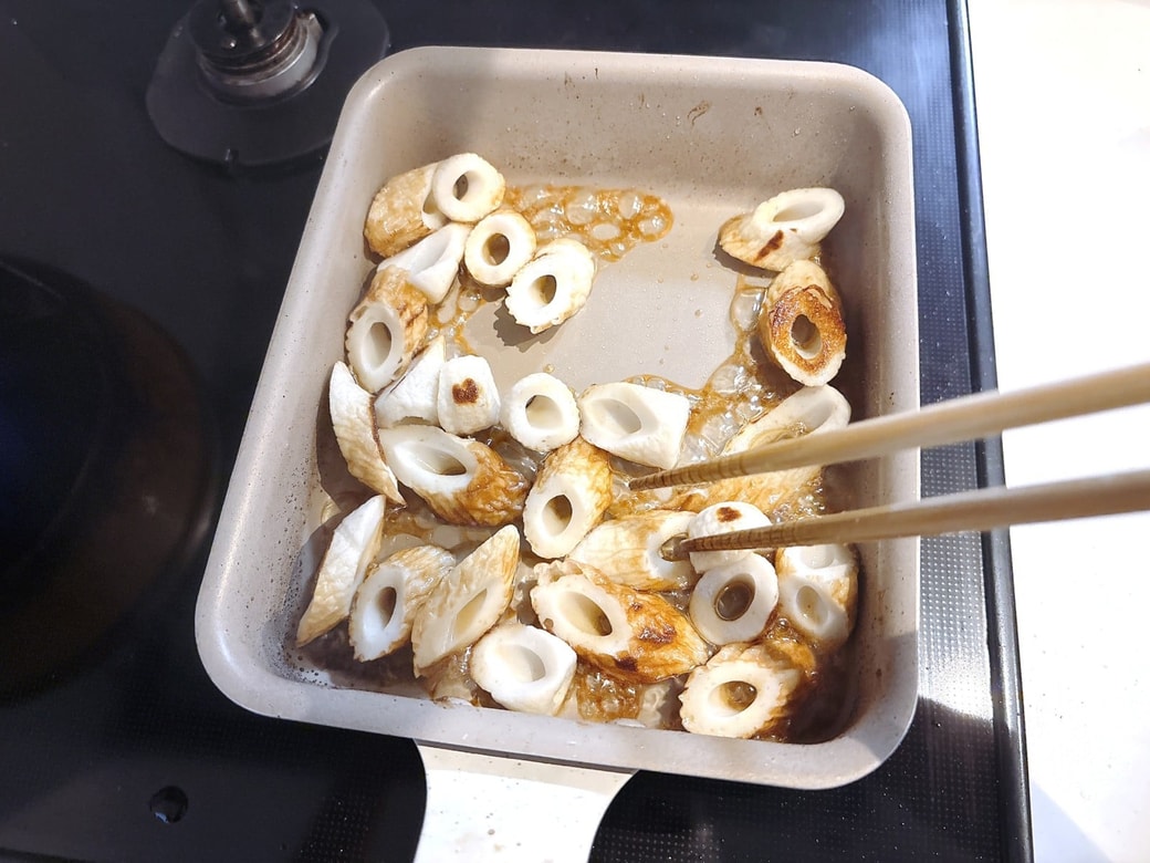 醤油・みりん・砂糖で味付けするとごはんが進