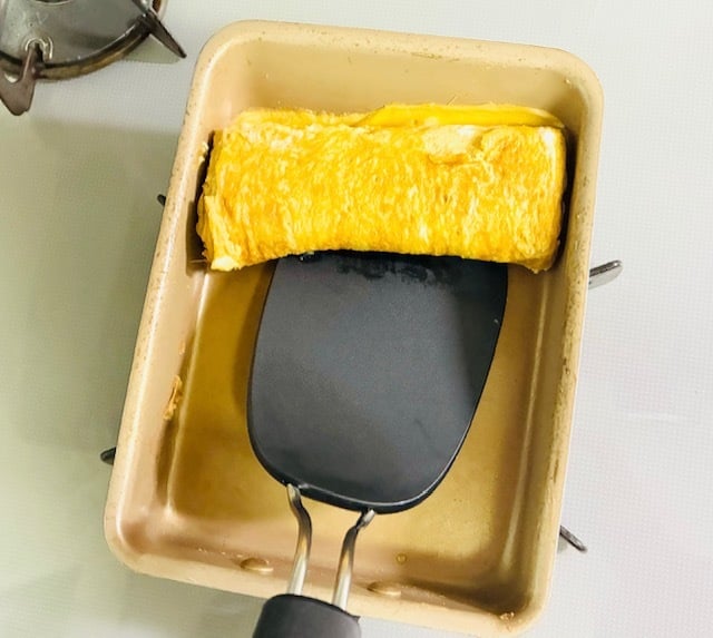 OXOターナーで卵焼き