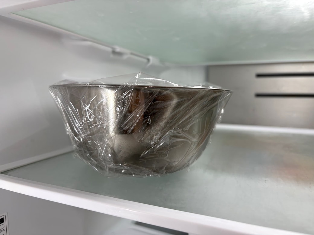 冷蔵庫で冷やす